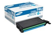 CLT-C508L - Samsung ORIGINAL OEM CYAN Toner 4000 PAGE YIELD  Cartridge FOR CLP-620ND CLICK HER
